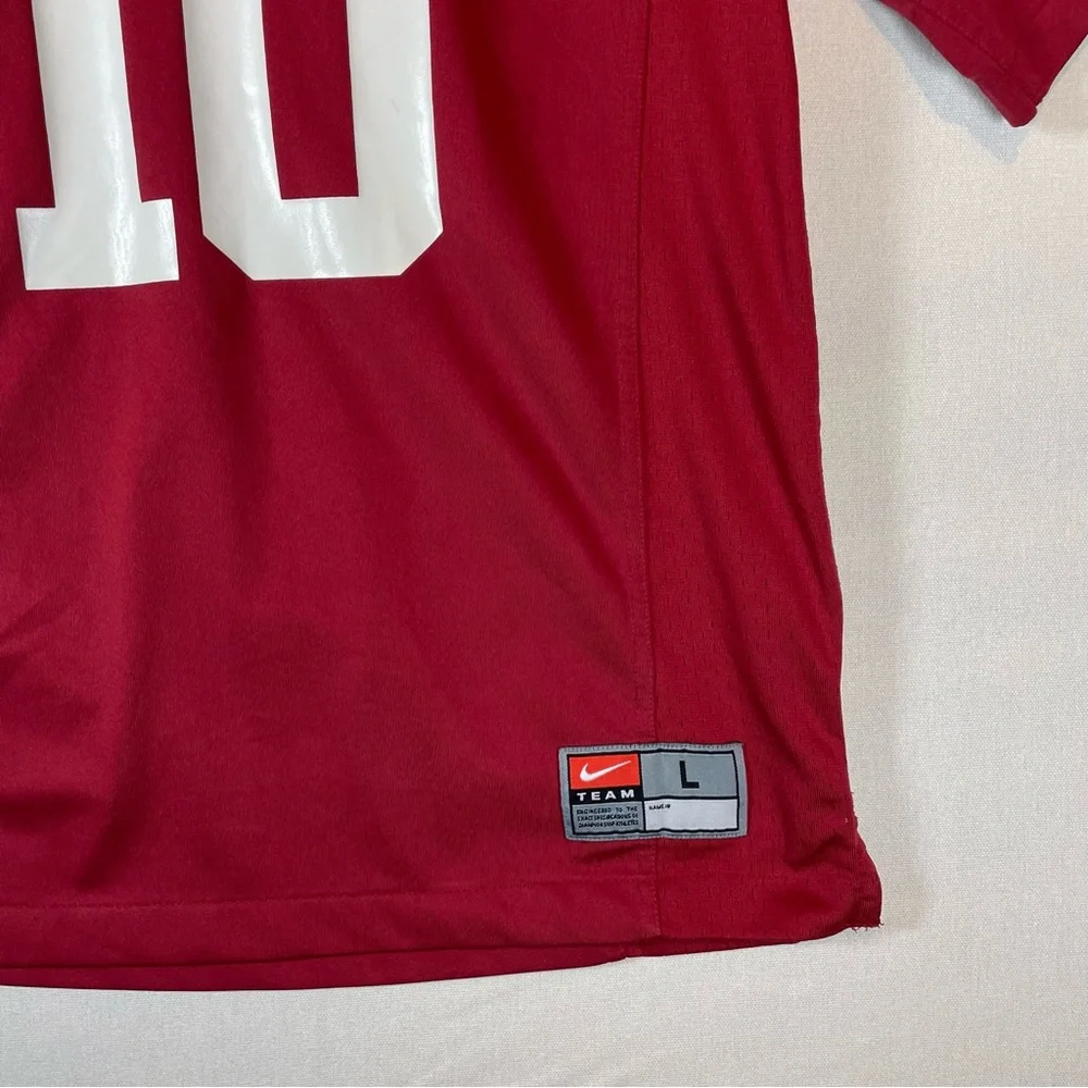 Nike Team Oklahoma Sooners #10 Football Jersey Youth Large